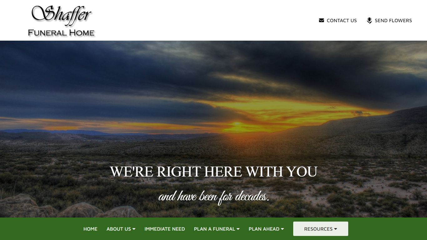 Home | Shaffer Funeral Home